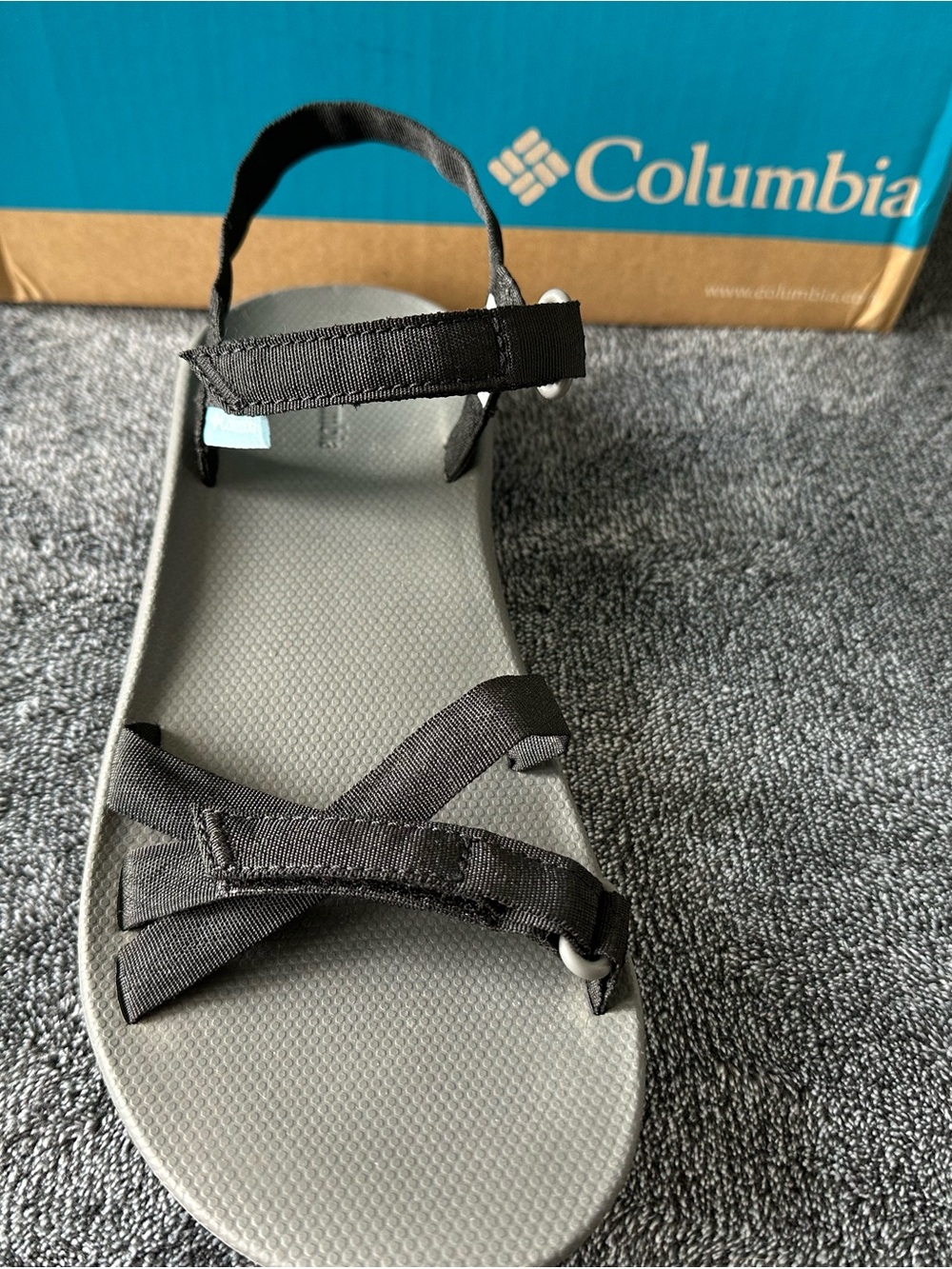 Columbia Black Sport Sandals